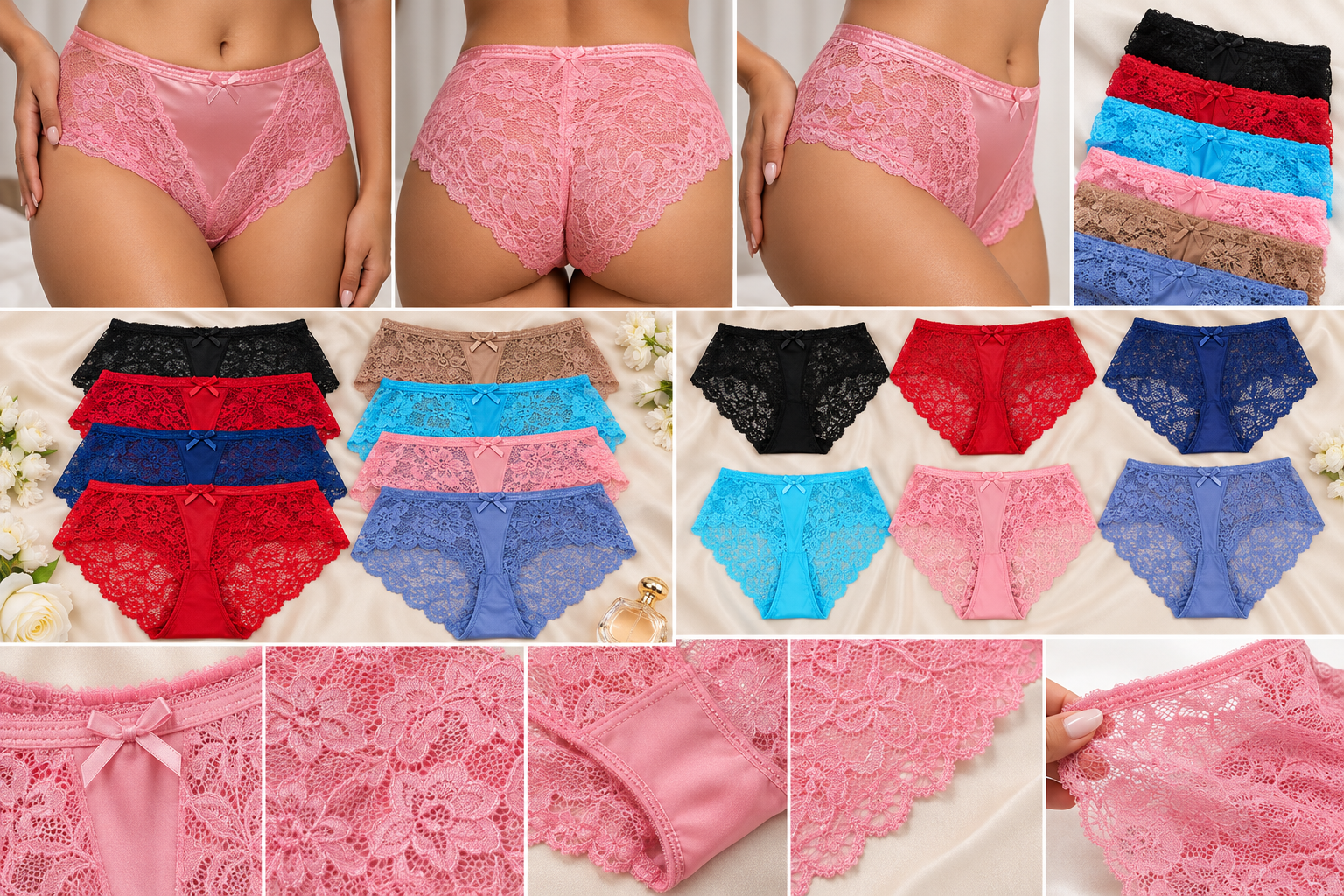 Culotte en dentelle élégante