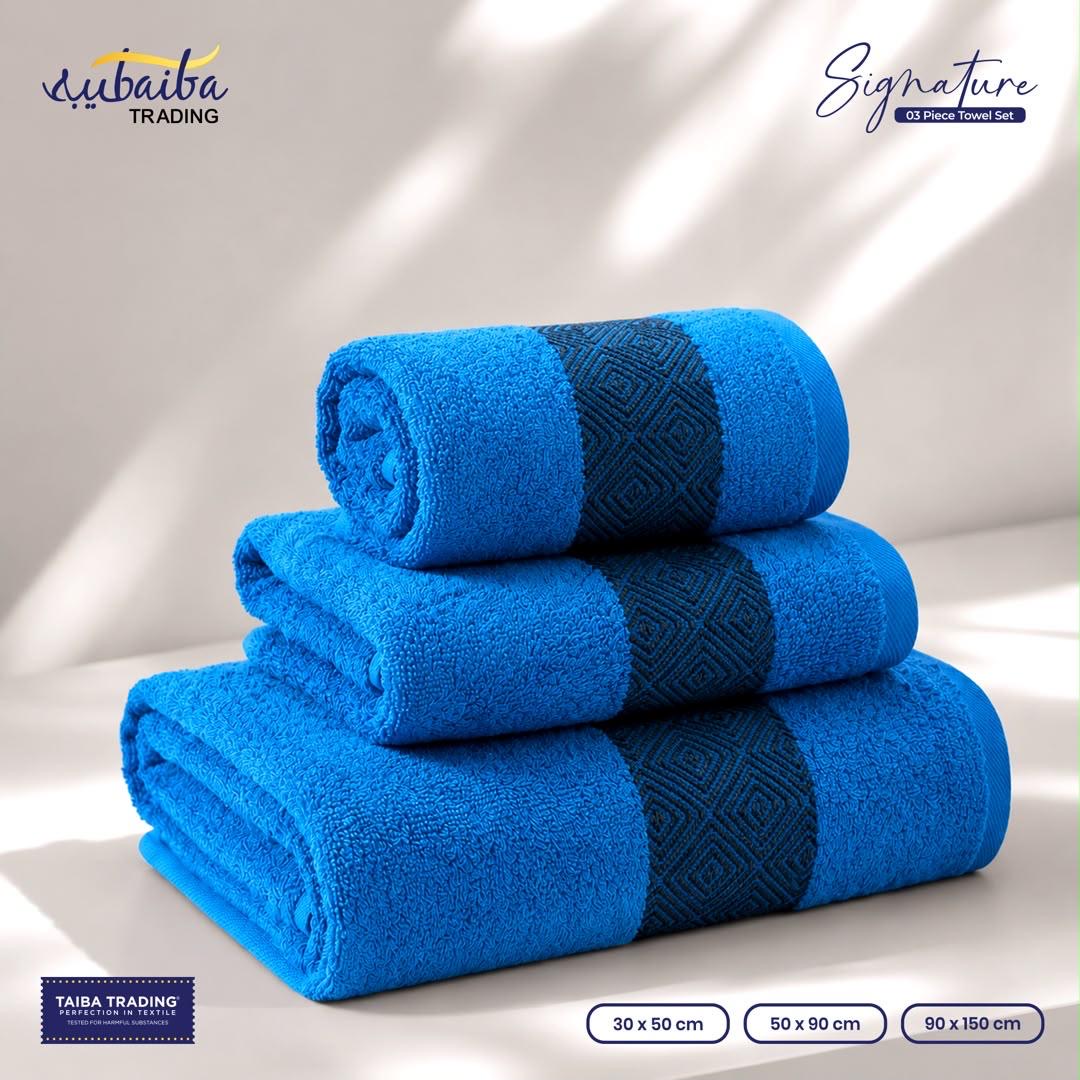 Ensemble de 3 Serviettes de Bain