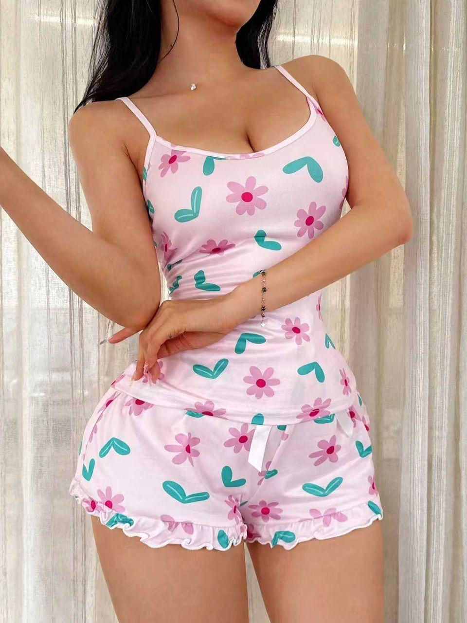 Ensemble Pyjama d’Été 2 Pièces