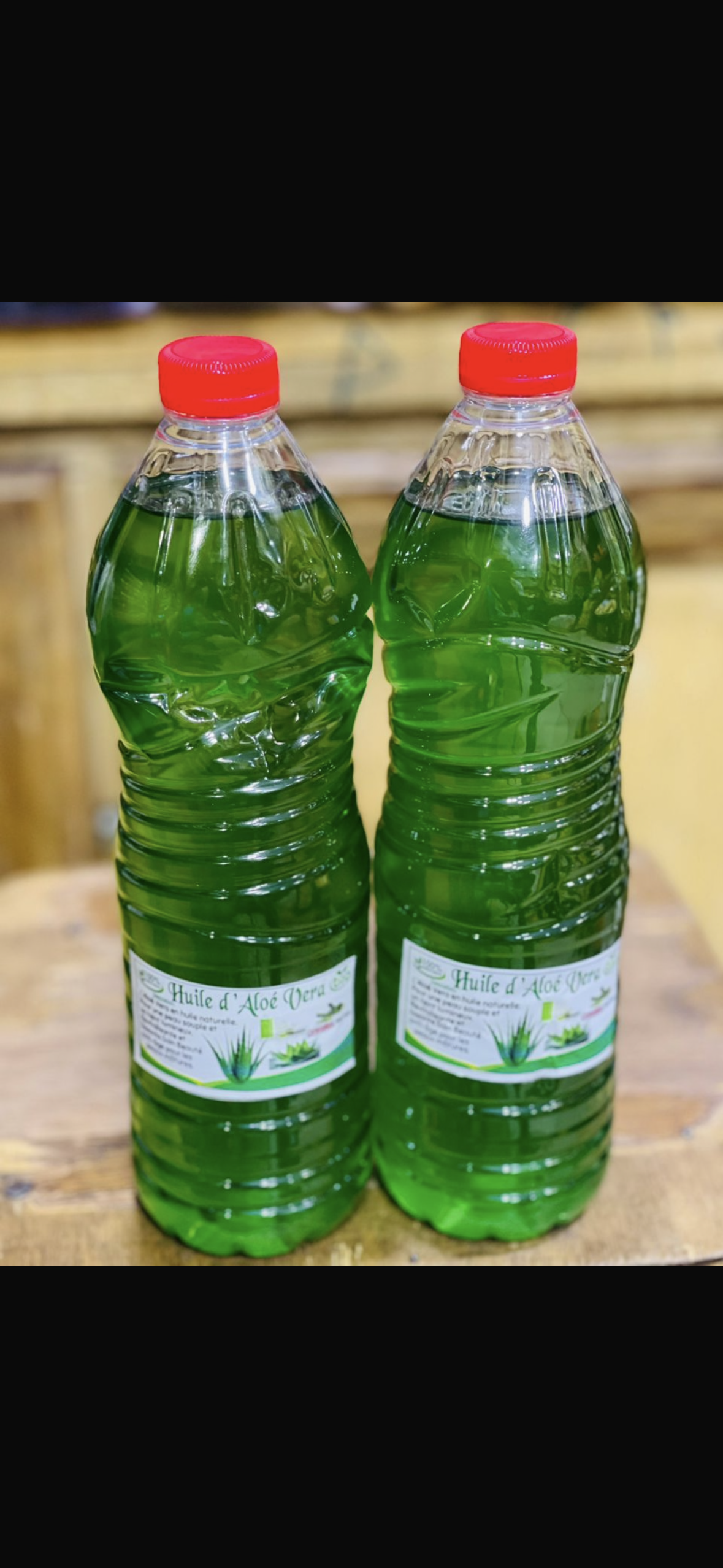 Huile d’Aloe Vera – 1 L